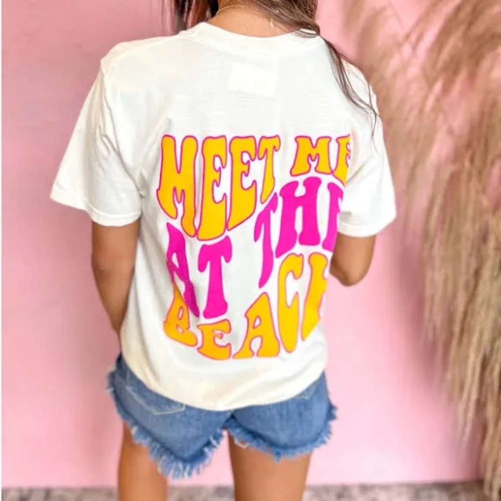 Meet Me at the Beach tshirt